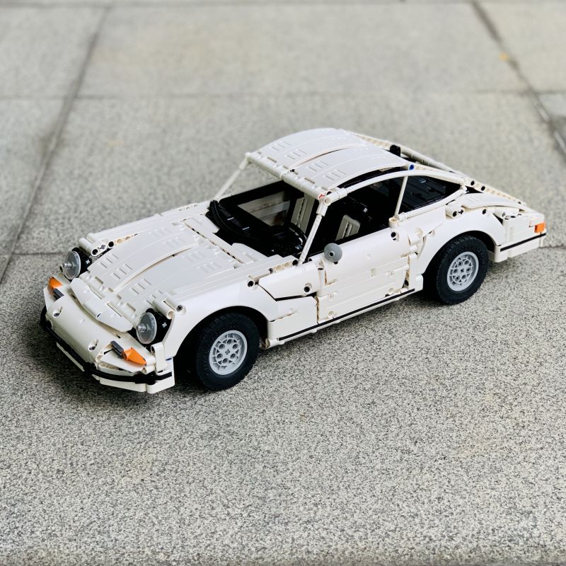 REBRICKABLE MOC-80318 80318 MOC80318 non Lego PORSCHE 911S 2.4 1:10 tỷ lệ 1:10 bộ đồ chơi xếp lắp ráp ghép mô hình Technic Kỹ Thuật Công Nghệ Cao Mô Hình Phương Tiện 1825 khối