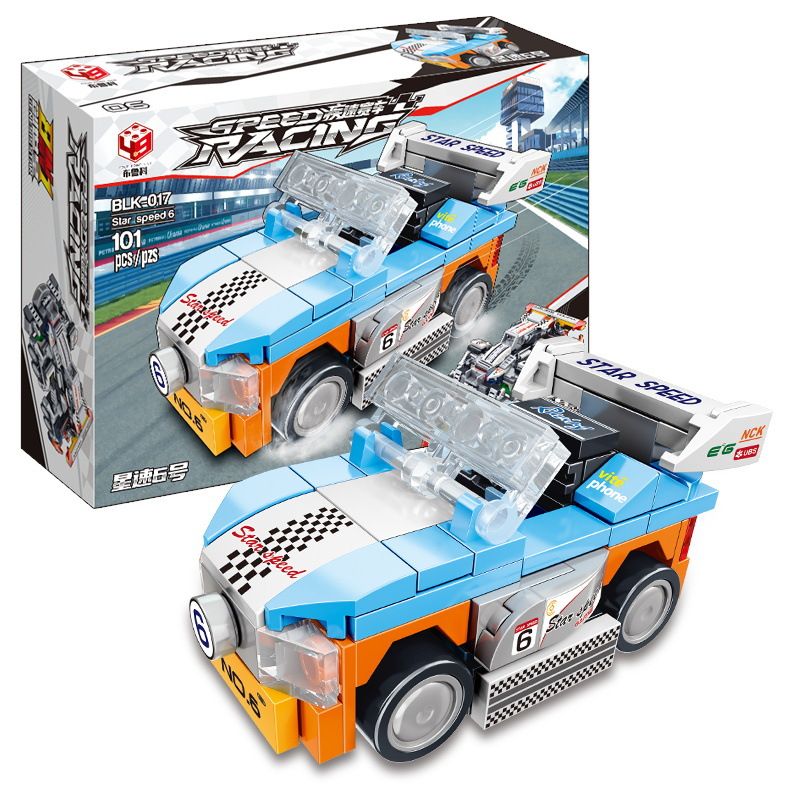 BRUCO BLK-017 non  NGÔI SAO SÁNG THẾ bộ đồ chơi xếp lắp ráp ghép mô hình GENESIS STAR 811 khối