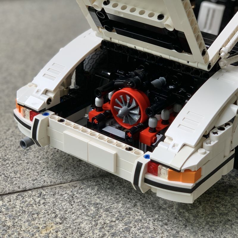 REBRICKABLE MOC-80318 80318 MOC80318 non  PORSCHE 911S 2.4 1:10 tỷ lệ 1:10 bộ đồ chơi xếp lắp ráp ghép mô hình  Kỹ Thuật Công Nghệ Cao Mô Hình Phương Tiện 1825 khối