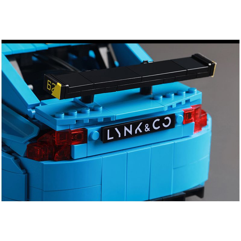 UBTECH JRKL214 non  LỄ KỶ NIỆM GIẢI VÔ ĐỊCH LYNK & CO 03TCR bộ đồ chơi xếp lắp ráp ghép mô hình  LYNK&CO 03 TCR Kỹ Thuật Công Nghệ Cao Mô Hình Phương Tiện 980 khối