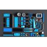 UBTECH JRKL214 non  LỄ KỶ NIỆM GIẢI VÔ ĐỊCH LYNK & CO 03TCR bộ đồ chơi xếp lắp ráp ghép mô hình  LYNK&CO 03 TCR Kỹ Thuật Công Nghệ Cao Mô Hình Phương Tiện 980 khối