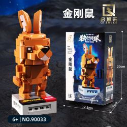 QIZHILE 90033 non  KINH KONG bộ đồ chơi xếp lắp ráp ghép mô hình Moon Man Người Đàn Ông Trên Mặt Trăng