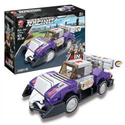 BRUCO BLK-016 non  XE ĐƯA ĐÓN MECH TRANSFORM AUTOBOT bộ đồ chơi xếp lắp ráp ghép mô hình Speed Champions Racing Cars Đua Xe Công Thức 810 khối