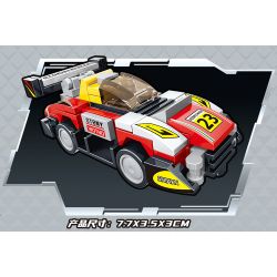 BRUCO BLK-016 non  XE ĐƯA ĐÓN MECH TRANSFORM AUTOBOT bộ đồ chơi xếp lắp ráp ghép mô hình Speed Champions Racing Cars Đua Xe Công Thức 810 khối