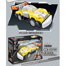 BRUCO BLK-016 non  XE ĐƯA ĐÓN MECH TRANSFORM AUTOBOT bộ đồ chơi xếp lắp ráp ghép mô hình Speed Champions Racing Cars Đua Xe Công Thức 810 khối