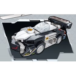 BRUCO BLK-016 non  XE ĐƯA ĐÓN MECH TRANSFORM AUTOBOT bộ đồ chơi xếp lắp ráp ghép mô hình Speed Champions Racing Cars Đua Xe Công Thức 810 khối