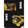 JIESTAR 92009 non  KOMAI LUO RS BACK bộ đồ chơi xếp lắp ráp ghép mô hình Racers CAMARO RS Đua Tốc Độ 448 khối