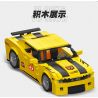 JIESTAR 92009 non  KOMAI LUO RS BACK bộ đồ chơi xếp lắp ráp ghép mô hình Racers CAMARO RS Đua Tốc Độ 448 khối