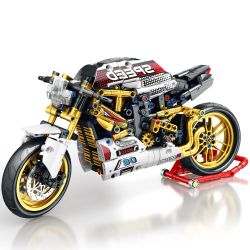 TA GAOLE T5007 5007 T5009 5009 non  XE CÔNG THỨC 1 8 tỷ lệ 1:8 bộ đồ chơi xếp lắp ráp ghép mô hình FORMULA ONE 1682 khối