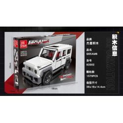 JIESTAR 92002 non  65 TỔ CHỨC bộ đồ chơi xếp lắp ráp ghép mô hình Racers Đua Tốc Độ 1579 khối