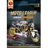 TA GAOLE T5007 5007 T5009 5009 non  XE CÔNG THỨC 1 8 tỷ lệ 1:8 bộ đồ chơi xếp lắp ráp ghép mô hình FORMULA ONE 1682 khối