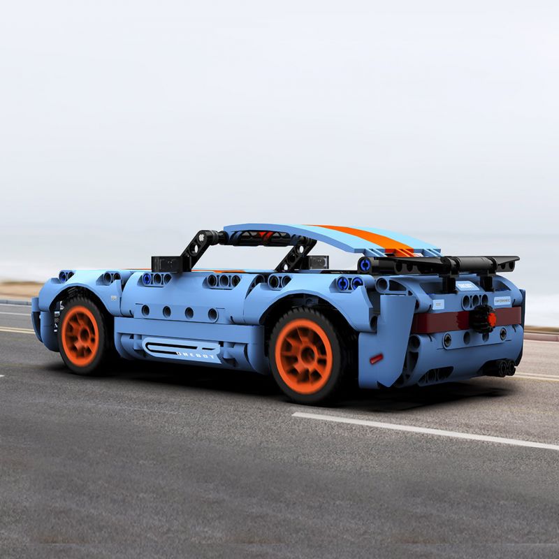 XIAOMI MITU MI ONEBOT OBJBY61AIQI 61AIQI non  SIÊU XE BUYUN 1:16 MOON SHADOW BLUE FROST FEATHER WHITE tỷ lệ 1:16 bộ đồ chơi xếp lắp ráp ghép mô hình  Kỹ Thuật Công Nghệ Cao Mô Hình Phương Tiện 500 khối