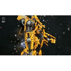 K BOX SHARP MODEL JIMU LIANGPIN V5007 5007 non  CON ONG bộ đồ chơi xếp lắp ráp ghép mô hình Movie & Game DJ-RAMBO MAN Phim Và Trò Chơi 5692 khối