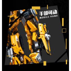 K BOX SHARP MODEL JIMU LIANGPIN V5007 5007 non  CON ONG bộ đồ chơi xếp lắp ráp ghép mô hình Movie & Game DJ-RAMBO MAN Phim Và Trò Chơi 5692 khối