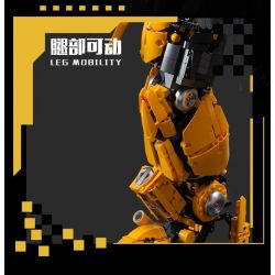 K BOX SHARP MODEL JIMU LIANGPIN V5007 5007 non  CON ONG bộ đồ chơi xếp lắp ráp ghép mô hình Movie & Game DJ-RAMBO MAN Phim Và Trò Chơi 5692 khối