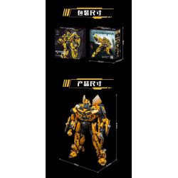 K BOX SHARP MODEL JIMU LIANGPIN V5007 5007 non  CON ONG bộ đồ chơi xếp lắp ráp ghép mô hình Movie & Game DJ-RAMBO MAN Phim Và Trò Chơi 5692 khối