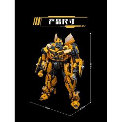 K BOX SHARP MODEL JIMU LIANGPIN V5007 5007 non  CON ONG bộ đồ chơi xếp lắp ráp ghép mô hình Movie & Game DJ-RAMBO MAN Phim Và Trò Chơi 5692 khối