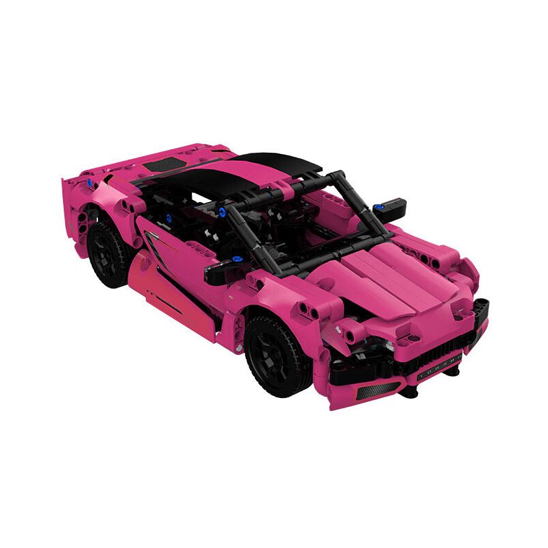 XIAOMI MITU MI ONEBOT OBJZF62AIQI 62AIQI non  SIÊU XE ĐUỔI THEO CHIỀU GIÓ 1:16 BARBIE HỒNG XÁM KHÔNG GIAN tỷ lệ 1:16 bộ đồ chơi xếp lắp ráp ghép mô hình  Kỹ Thuật Công Nghệ Cao Mô Hình Phương Tiện 500 khối