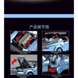 TA GAOLE T5018 5018 non  ROLLS-ROYCE BÓNG NỔI 1:10 tỷ lệ 1:10 bộ đồ chơi xếp lắp ráp ghép mô hình  ROLLS-ROYCE BOAT TAIL Kỹ Thuật Công Nghệ Cao Mô Hình Phương Tiện 2903 khối