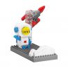 MINGDI C025 non  ĐỘI CỨU HỎA THÀNH PHỐ 8 PHỐI HỢP bộ đồ chơi xếp lắp ráp ghép mô hình City FIRE RESCUE 806 khối