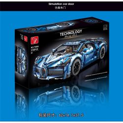 REBRICKABLE MOC-68108 68108 MOC68108 TA GAOLE T5004 5004 T5004A 5004A non  BUGATTIDIVO bộ đồ chơi xếp lắp ráp ghép mô hình 1:8 BUGATTI DIVO Tỷ Lệ 1:8 3742 khối