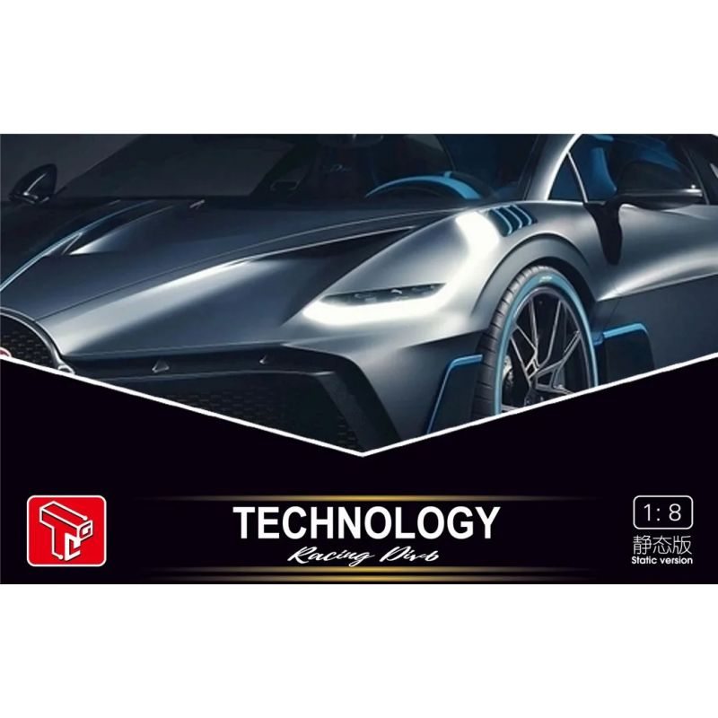 REBRICKABLE MOC-68108 68108 MOC68108 TA GAOLE T5004 5004 T5004A 5004A non  BUGATTIDIVO bộ đồ chơi xếp lắp ráp ghép mô hình 1:8 BUGATTI DIVO Tỷ Lệ 1:8 3742 khối