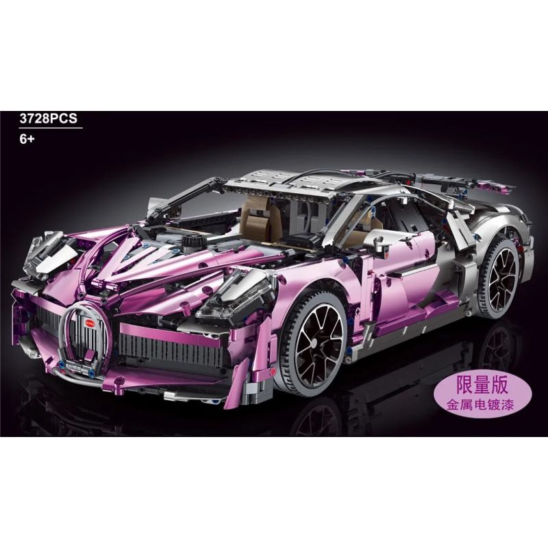 REBRICKABLE MOC-68108 68108 MOC68108 TA GAOLE T5004 5004 T5004A 5004A non  BUGATTIDIVO bộ đồ chơi xếp lắp ráp ghép mô hình 1:8 BUGATTI DIVO Tỷ Lệ 1:8 3742 khối