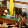 LIN07 00981 non  CÁ. bộ đồ chơi xếp lắp ráp ghép mô hình Buildings FISHING VILLAGE CABIN 1881 khối