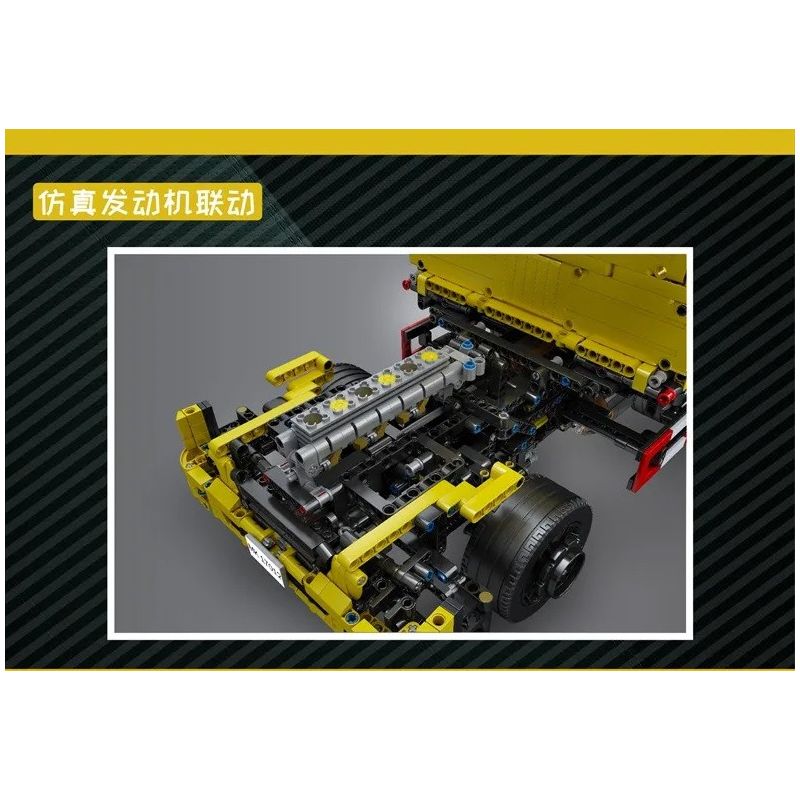 MouldKing 17012 Mould King 17012 non  XE BEN BA CHIỀU bộ đồ chơi xếp lắp ráp ghép mô hình  THREE WAY DUMP TRUCK Kỹ Thuật Công Nghệ Cao Mô Hình Phương Tiện 3206 khối