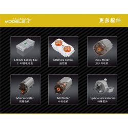 MouldKing 17012 Mould King 17012 non  XE BEN BA CHIỀU bộ đồ chơi xếp lắp ráp ghép mô hình  THREE WAY DUMP TRUCK Kỹ Thuật Công Nghệ Cao Mô Hình Phương Tiện 3206 khối