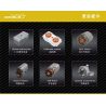 MouldKing 17012 Mould King 17012 non  XE BEN BA CHIỀU bộ đồ chơi xếp lắp ráp ghép mô hình  THREE WAY DUMP TRUCK Kỹ Thuật Công Nghệ Cao Mô Hình Phương Tiện 3206 khối