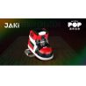 JAKI JK8202 8202 non  GIÀY THỂ THAO MÀU ĐỎ PUNK bộ đồ chơi xếp lắp ráp ghép mô hình Creator PUNK STYLE RED SNEAKERS Sáng Tạo