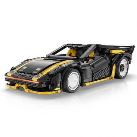 CADA DOUBLEE C63001 63001 non  ĐÊM ĐIỆN TỬ CYBER ​​​​TURBO-V bộ đồ chơi xếp lắp ráp ghép mô hình CYBER NIGHT CYBER TURBO-V 1682 khối