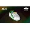 JAKI JK8201 8201 non  GIÀY THỂ THAO TRẮNG TRẺ TRUNG bộ đồ chơi xếp lắp ráp ghép mô hình Creator YOUNG STYLE WHITE SNEAKERS Sáng Tạo
