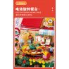 KAIDO KD99004 99004 non  NHÀ HÀNG XOAY SÂN VƯỜN bộ đồ chơi xếp lắp ráp ghép mô hình REVOLVING RESTAURANT