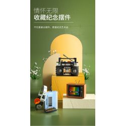 JAKI JK8216 8216 non  MÁY ĐÁNH CHỮ CƠ 1980 bộ đồ chơi xếp lắp ráp ghép mô hình MECHANICAL TYPEWRITER