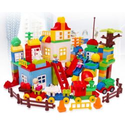 HUIMEI STAR CITY XING DOU CHENG HM183 Xếp hình kiểu     Giant Box Sáng Tạo Hộp Nhựa Khổng Lồ 210 khối HUIMEI STAR CITY XING DOU CHENG HM183 Xếp hình kiểu     Giant Box Sáng Tạo Hộp Nhựa Khổng Lồ 210 khối