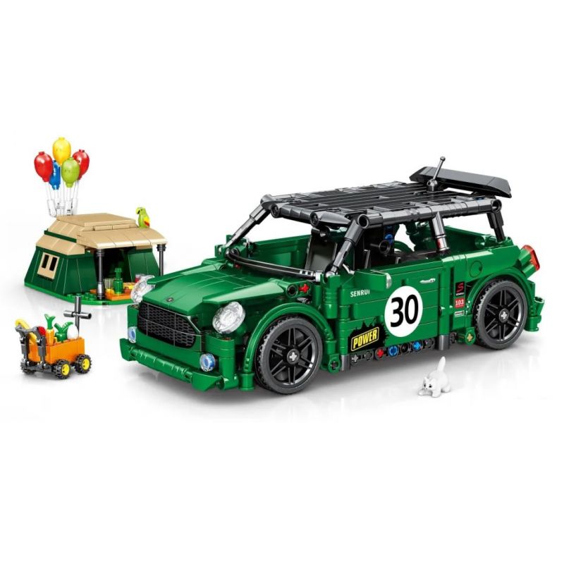 SHENG YUAN SY 8316 non Lego TRỞ LẠI XE bộ đồ chơi xếp lắp ráp ghép mô hình Technic TECHINQUE Kỹ Thuật Công Nghệ Cao Mô Hình Phương Tiện 746 khối