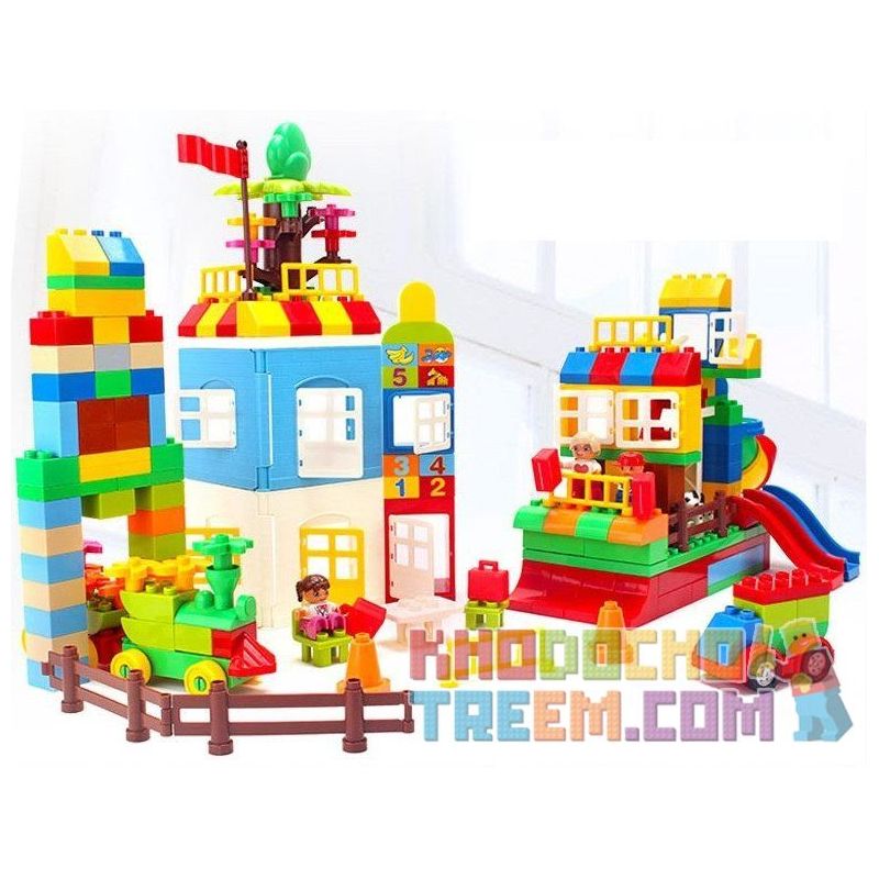 HUIMEI STAR CITY XING DOU CHENG HM183 Xếp hình kiểu     Giant Box Sáng Tạo Hộp Nhựa Khổng Lồ 210 khối HUIMEI STAR CITY XING DOU CHENG HM183 Xếp hình kiểu     Giant Box Sáng Tạo Hộp Nhựa Khổng Lồ 210 khối