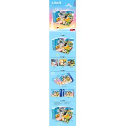 ZHEGAO DZ6024 6024 non  NGÔN NGỮ BĂNG GIỮA HOA bộ đồ chơi xếp lắp ráp ghép mô hình Creator Sáng Tạo 590 khối