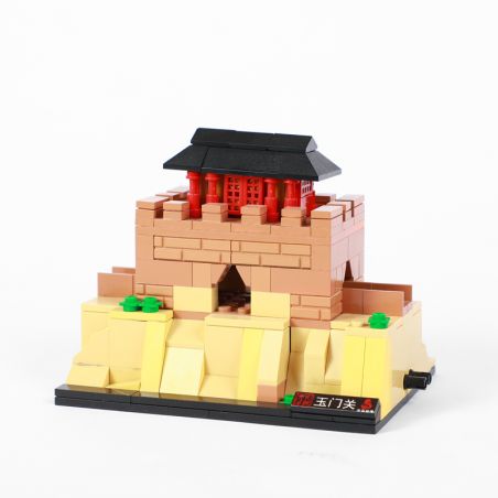 WOMA C0395 0395 non  VƯỢT QUA NGỌC MÔN bộ đồ chơi xếp lắp ráp ghép mô hình 244 khối