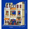 MorkModel 20103 Mork Model 20103 non  CỬA HÀNG BÁNH PIZZA bộ đồ chơi xếp lắp ráp ghép mô hình Modular Buildings Mô Hình Nhà Cửa 1195 khối