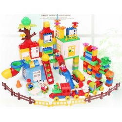 HUIMEI STAR CITY XING DOU CHENG HM183 Xếp hình kiểu     Giant Box Sáng Tạo Hộp Nhựa Khổng Lồ 210 khối HUIMEI STAR CITY XING DOU CHENG HM183 Xếp hình kiểu     Giant Box Sáng Tạo Hộp Nhựa Khổng Lồ 210 khối