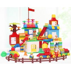 HUIMEI STAR CITY XING DOU CHENG HM183 Xếp hình kiểu     Giant Box Sáng Tạo Hộp Nhựa Khổng Lồ 210 khối HUIMEI STAR CITY XING DOU CHENG HM183 Xếp hình kiểu     Giant Box Sáng Tạo Hộp Nhựa Khổng Lồ 210 khối