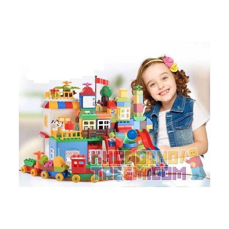 HUIMEI STAR CITY XING DOU CHENG HM183 Xếp hình kiểu     Giant Box Sáng Tạo Hộp Nhựa Khổng Lồ 210 khối HUIMEI STAR CITY XING DOU CHENG HM183 Xếp hình kiểu     Giant Box Sáng Tạo Hộp Nhựa Khổng Lồ 210 khối