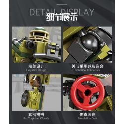 Kazi KY84129 84129 non  MECHA THÔNG MINH CHIẾN BINH DONGFENG bộ đồ chơi xếp lắp ráp ghép mô hình 283 khối