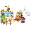HUIMEI STAR CITY XING DOU CHENG HM183 Xếp hình kiểu     Giant Box Sáng Tạo Hộp Nhựa Khổng Lồ 210 khối