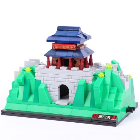 WOMA C0396 0396 non  ĐÈO YÊN MÔN bộ đồ chơi xếp lắp ráp ghép mô hình 317 khối