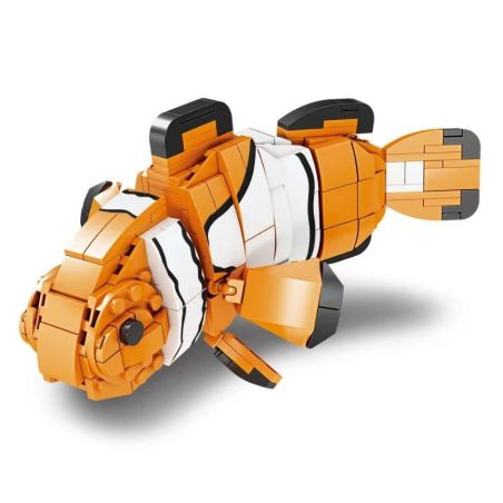 Kazi KY80049 80049 non  THẾ GIỚI BIỂN CÁ HỀ bộ đồ chơi xếp lắp ráp ghép mô hình Creator OCEAN Sáng Tạo 301 khối