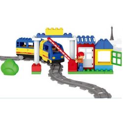 HUIMEI STAR CITY XING DOU CHENG HM315 Xếp hình kiểu    Train Super Pack 3-in-1 Tàu Hỏa động Cơ Pin Xanh Da Trời Chạy Và Ray Có Cầu Vượt 157 khối có động cơ pin HUIMEI STAR CITY XING DOU CHENG HM315 Xếp hình kiểu    Train Super Pack 3-in-1 Tàu Hỏa động Cơ Pin Xanh Da Trời Chạy Và Ray Có Cầu Vượt 157 khối có động cơ pin
